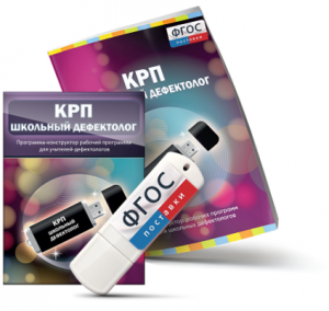 Конструктор рабочей программы для школьных дефектологов на USB - носителе - fgospostavki.ru - Челябинск