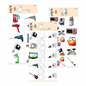 Комплект из 10 карточек "Обучающий калейдоскоп для ДО. Эксперимент. Электричество" - fgospostavki.ru - Челябинск