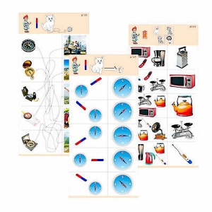 Комплект из 10 карточек "Обучающий калейдоскоп для ДО. Эксперимент. Магнетизм" - fgospostavki.ru - Челябинск