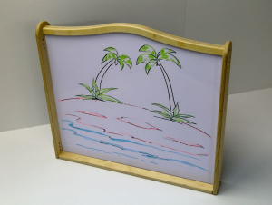 Двухсторонняя панель для игровых зон “Зеркальная и магнитно-маркерная” - fgospostavki.ru - Челябинск