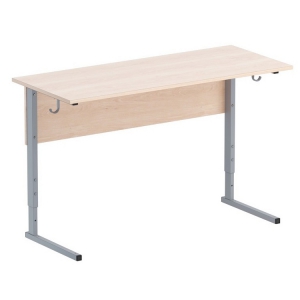 Стол ученический двухместный регулируемый на прямоугольной трубе - fgospostavki.ru - Челябинск