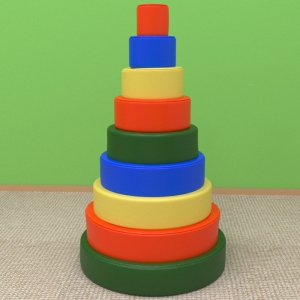 Игровой набор Пирамида Круглая - fgospostavki.ru - Челябинск