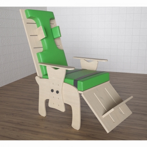 Стул для ребенка с ОВЗ с регулируемой подножкой «Адаптация» №1 - fgospostavki.ru - Челябинск