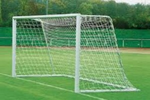 Сетка для футбольных ворот (нить 5 миллиметров, 5Х2Х(1Х1,5) ячейка 100Х100) - fgospostavki.ru - Челябинск