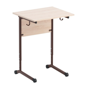 Стол ученический одноместный. Регулируемый по высоте - fgospostavki.ru - Челябинск