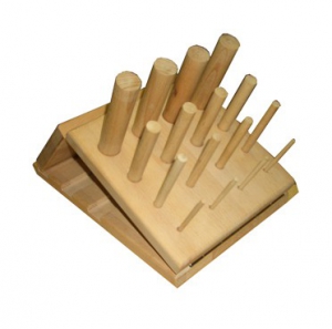 Наклонная панель с колышками для развития силы и подвижности пальцев рук и кисти (32 колышка) - fgospostavki.ru - Челябинск