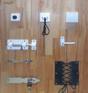 Настенная панель для эрготерапии (вариант 3) - fgospostavki.ru - Челябинск