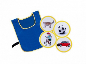 Игровой набор "Жилет-накидка" с комплектом тематических картинок - fgospostavki.ru - Челябинск