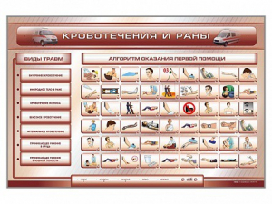 Трехсекционный базовый комплект "Травмы. Кровотечения. Ожоги" для учащихся общеобразовательных учреждений - fgospostavki.ru - Челябинск