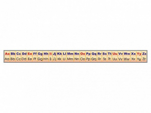Стенд-лента "Алфавит" (английский язык) - fgospostavki.ru - Челябинск