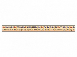 Стенд-лента "Алфавит" (английский язык) - fgospostavki.ru - Челябинск