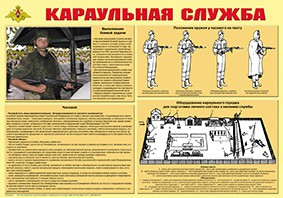 Плакат "Караульная служба" - fgospostavki.ru - Челябинск