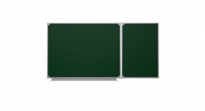 Меловая доска аудиторная двухэлементная магнитная зеленая полимерная (2250*1000) - fgospostavki.ru - Челябинск