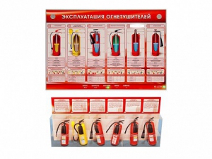 Электрифицированный стенд-тренажер "Эксплуатация огнетушителей" с разрезными агрегатами - fgospostavki.ru - Челябинск