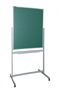 Доска аудиторная поворотная магнитная зеленая полимерная (750*1000) - fgospostavki.ru - Челябинск