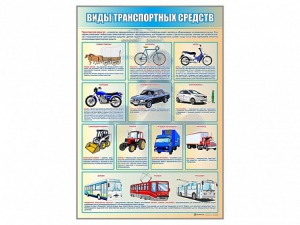 Стенд "Виды транспортных средств" - fgospostavki.ru - Челябинск