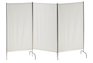 Ширма медицинская из нержавеющей стали без колес 3 секции - fgospostavki.ru - Челябинск