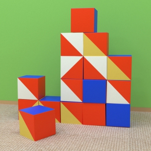 Игровой набор Занимательные кубики - fgospostavki.ru - Челябинск