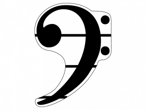 Набор магнитных карточек "Басовый ключ "фа" (3 штуки) - fgospostavki.ru - Челябинск