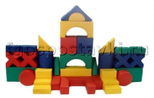 Мягкий модуль-конструктор "Архитектор" (32 элемента) - fgospostavki.ru - Челябинск