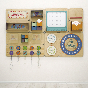 «Азбука речи» - Дидактическая настенная панель для кабинета Логопеда - fgospostavki.ru - Челябинск