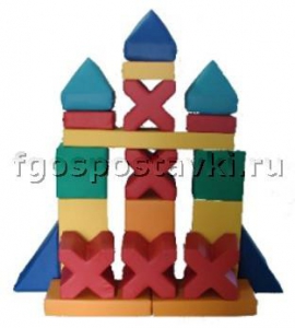 Мягкий модуль-конструктор "Башня" (21 элемент) - fgospostavki.ru - Челябинск