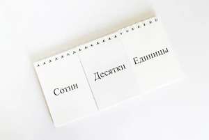 Перекидное табло для устного счета (ламинированное) - fgospostavki.ru - Челябинск