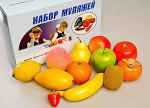 Набор муляжей фруктов - fgospostavki.ru - Челябинск