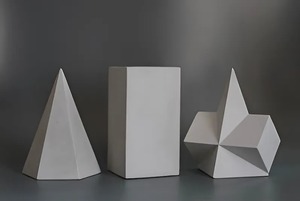 Набор гипсовых геометрических тел (15 штук) - fgospostavki.ru - Челябинск