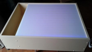 Планшет для рисования песком с белой подсветкой (80х60 см) - fgospostavki.ru - Челябинск