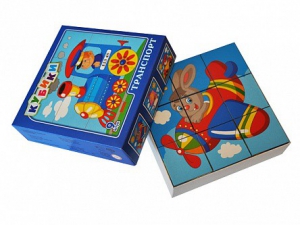 Набор кубиков "Транспорт" - fgospostavki.ru - Челябинск