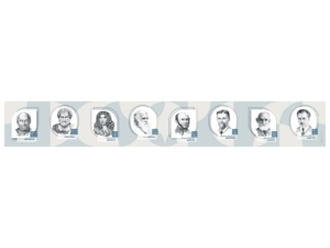 Стенд-лента "Выдающиеся ученые-биологи" - fgospostavki.ru - Челябинск