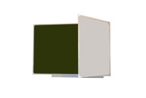 Доска аудиторная двухэлементная магнитная комбинированная эмалированная (2250*1000) - fgospostavki.ru - Челябинск