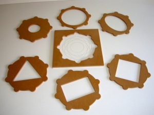 Набор "Шаблоны для рисования" (7 шаблонов) - fgospostavki.ru - Челябинск