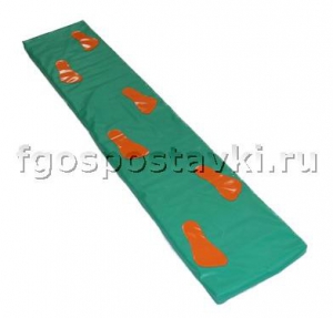 Дорожка массажная в чехле с нашитыми следами (6 следов) - fgospostavki.ru - Челябинск