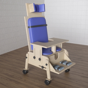 Стул для ребенка с ОВЗ «Новые горизонты» №3 со столешницей фиолетовый - fgospostavki.ru - Челябинск