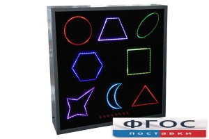 Интерактивная панель «Цветные фигуры 8» (вариант 3) - fgospostavki.ru - Челябинск