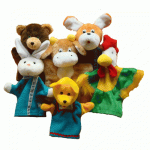 Набор перчаточных кукол "Зайкина избушка" - fgospostavki.ru - Челябинск