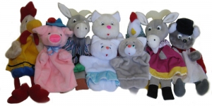 Набор перчаточных кукол "Кошкин дом" - fgospostavki.ru - Челябинск