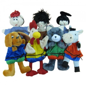 Набор перчаточных кукол "Бременские музыканты" - fgospostavki.ru - Челябинск