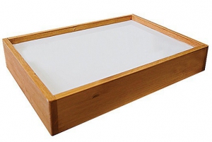 Мини планшет для рисования песком из дерева с цветной подсветкой - fgospostavki.ru - Челябинск