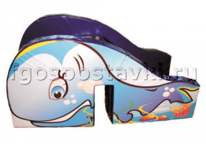 Горка "Кит" для сухого бассейна - fgospostavki.ru - Челябинск