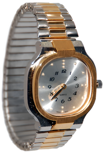 Часы со шрифтом Брайля мужские золото-серебро - fgospostavki.ru - Челябинск