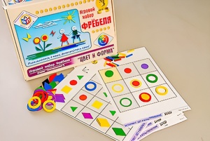 Игровой набор Фребеля "Цвет и форма" (серия "Эксперимент") - fgospostavki.ru - Челябинск