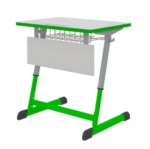 Парта NOMAD одноместная регулируемая по высоте с антивандальной кромкой - fgospostavki.ru - Челябинск