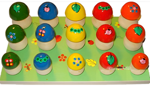 Развивающая игрушка для детей с нарушением слуха "Грибная полянка" - fgospostavki.ru - Челябинск