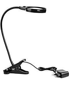 Лупа настольная на прищепке с подсветкой (5х) - fgospostavki.ru - Челябинск