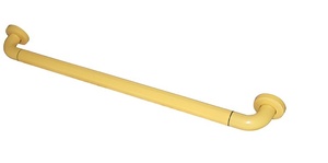 Поручень прямой с антибактериальным покрытием (желтый) - fgospostavki.ru - Челябинск