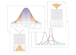 Модель-аппликация "Нормальное распределение (Распределение Гаусса)" (ламинированная) - fgospostavki.ru - Челябинск