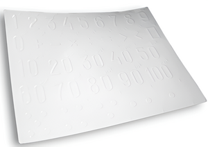 Пособие для слабовидящих детей - Сигнальные карточки по математике - fgospostavki.ru - Челябинск